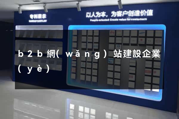 b2b網(wǎng)站建設企業(yè)