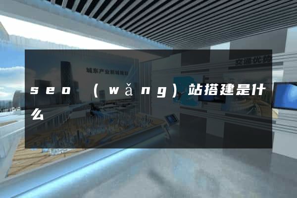 seo網(wǎng)站搭建是什么