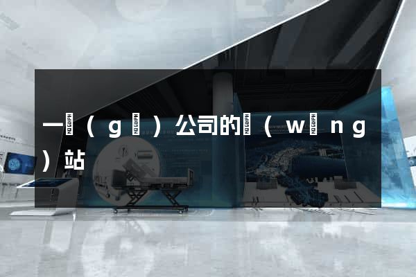 一個(gè)公司的網(wǎng)站
