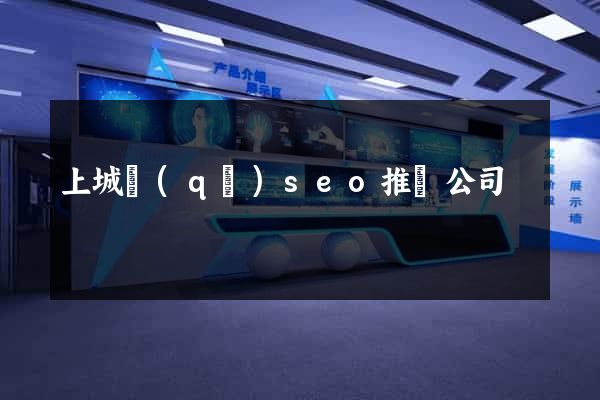 上城區(qū)seo推廣公司