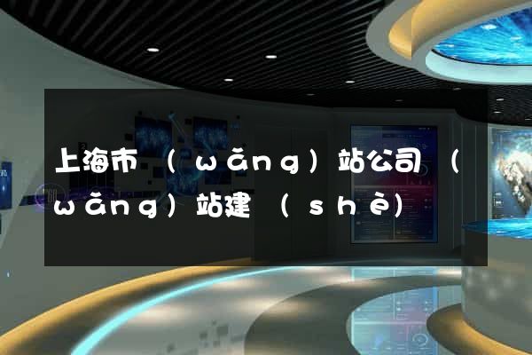 上海市網(wǎng)站公司網(wǎng)站建設(shè)