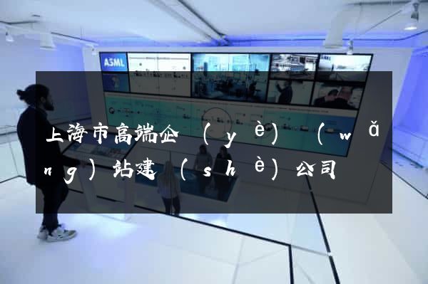 上海市高端企業(yè)網(wǎng)站建設(shè)公司