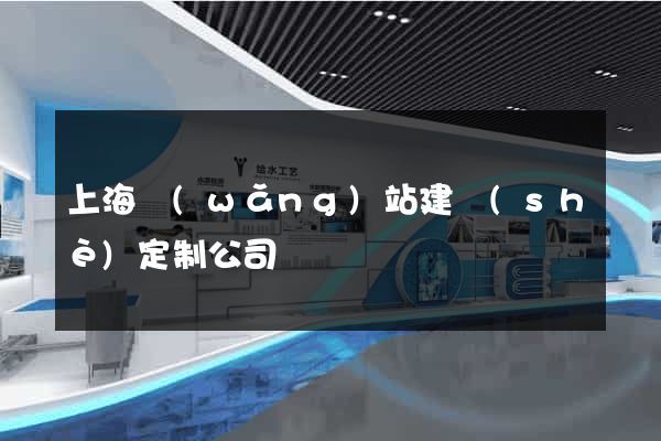 上海網(wǎng)站建設(shè)定制公司