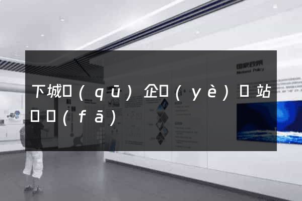 下城區(qū)企業(yè)網站開發(fā)