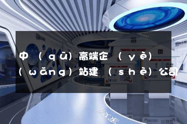 中區(qū)高端企業(yè)網(wǎng)站建設(shè)公司