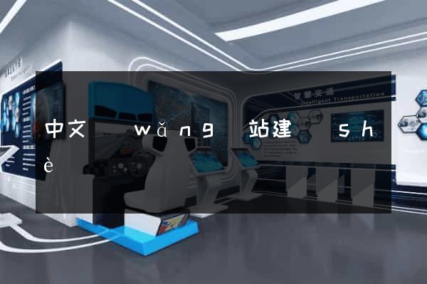 中文網(wǎng)站建設(shè)