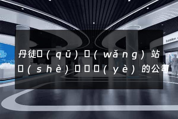 丹徒區(qū)網(wǎng)站設(shè)計專業(yè)的公司