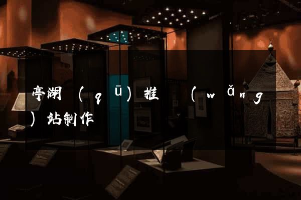 亭湖區(qū)推廣網(wǎng)站制作