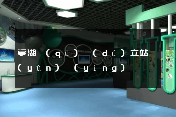 亭湖區(qū)獨(dú)立站運(yùn)營(yíng)