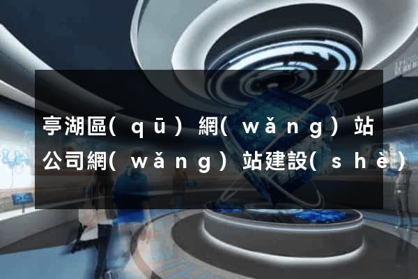 亭湖區(qū)網(wǎng)站公司網(wǎng)站建設(shè)