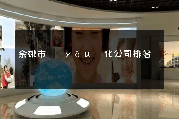 余姚市優(yōu)化公司排名