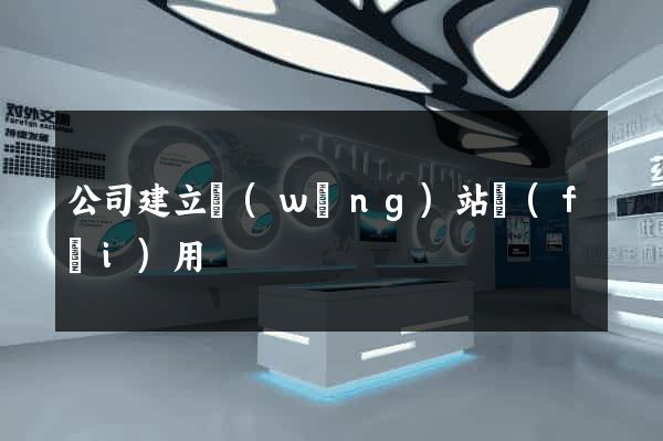 公司建立網(wǎng)站費(fèi)用