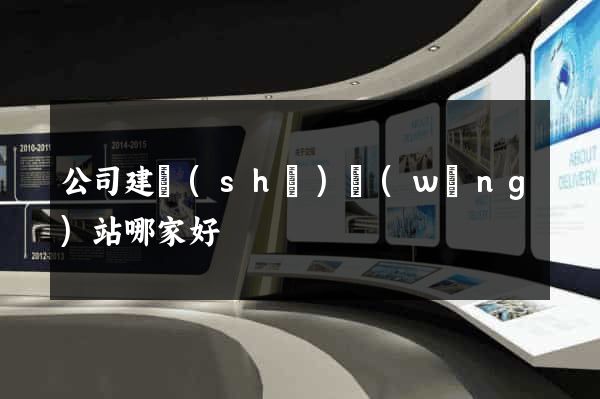公司建設(shè)網(wǎng)站哪家好