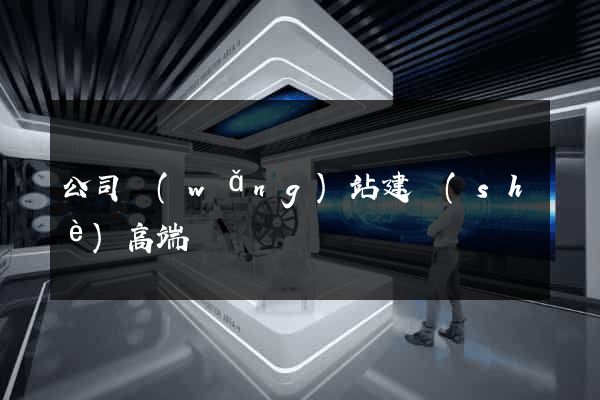 公司網(wǎng)站建設(shè)高端