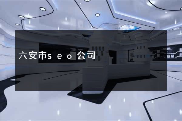 六安市seo公司