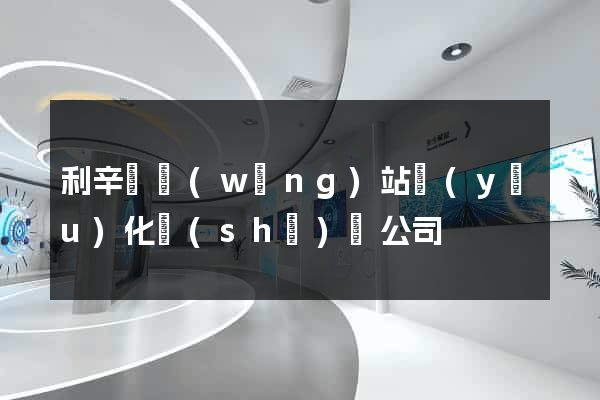 利辛縣網(wǎng)站優(yōu)化設(shè)計公司