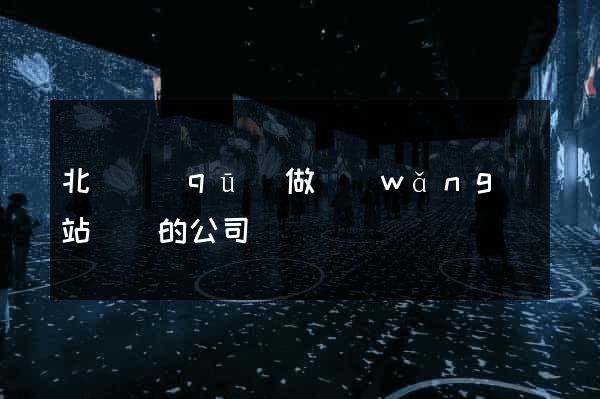 北侖區(qū)做網(wǎng)站設計的公司