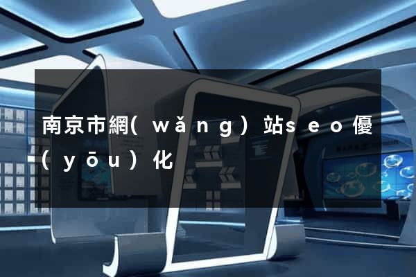 南京市網(wǎng)站seo優(yōu)化