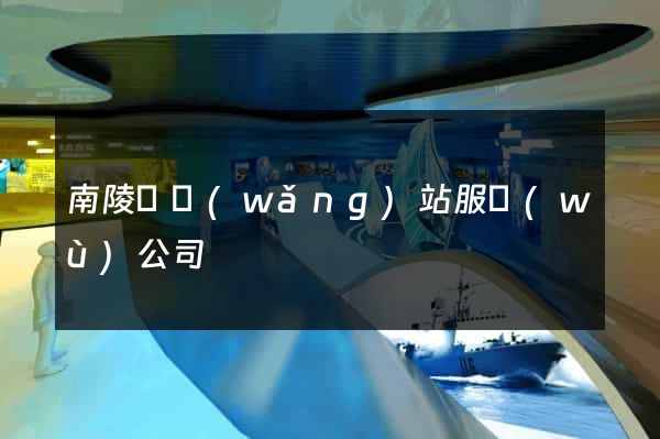 南陵縣網(wǎng)站服務(wù)公司