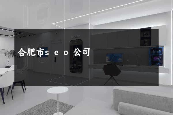 合肥市seo公司