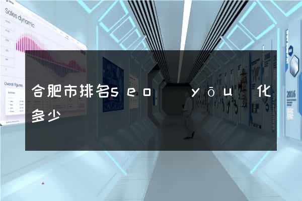 合肥市排名seo優(yōu)化多少錢