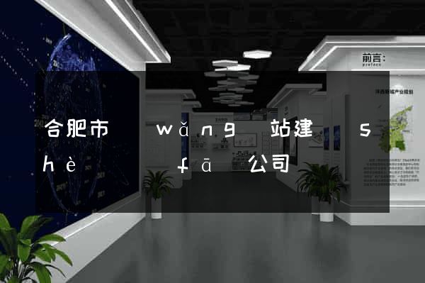合肥市網(wǎng)站建設(shè)開發(fā)公司