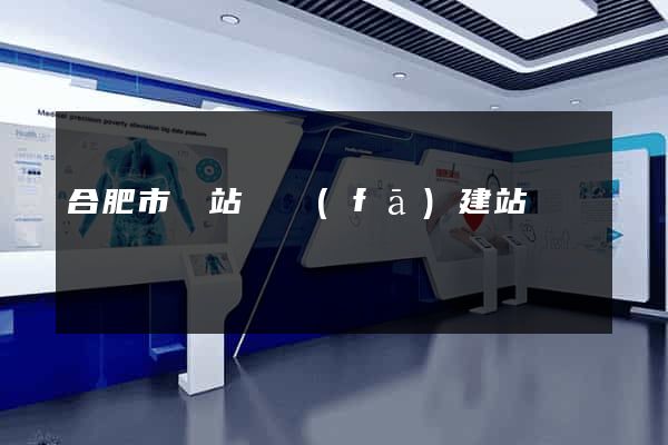 合肥市網站開發(fā)建站