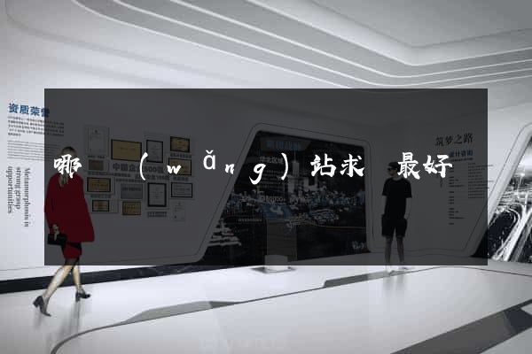 哪個網(wǎng)站求職最好