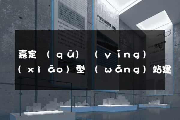 嘉定區(qū)營(yíng)銷(xiāo)型網(wǎng)站建設(shè)