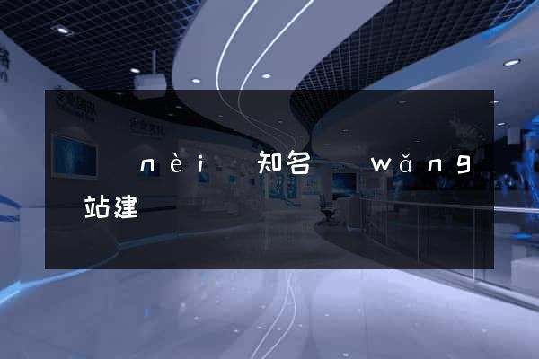 國內(nèi)知名網(wǎng)站建設