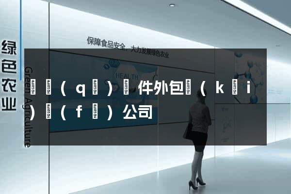 園區(qū)軟件外包開(kāi)發(fā)公司