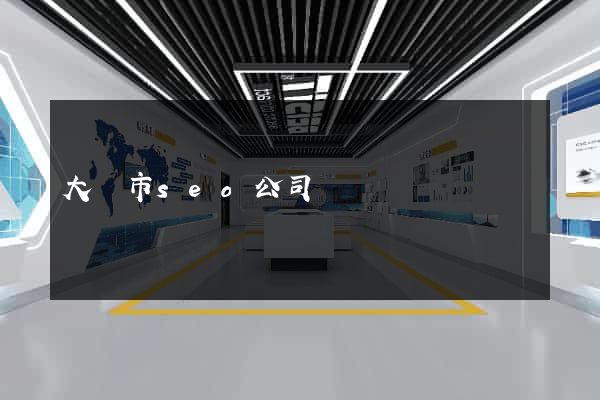 大豐市seo公司