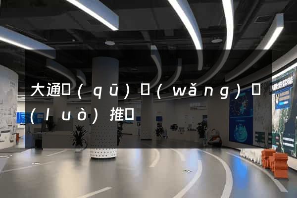 大通區(qū)網(wǎng)絡(luò)推廣