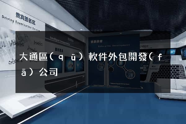 大通區(qū)軟件外包開發(fā)公司