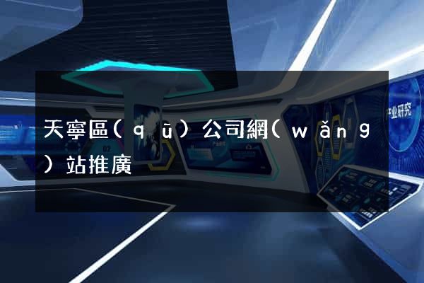 天寧區(qū)公司網(wǎng)站推廣