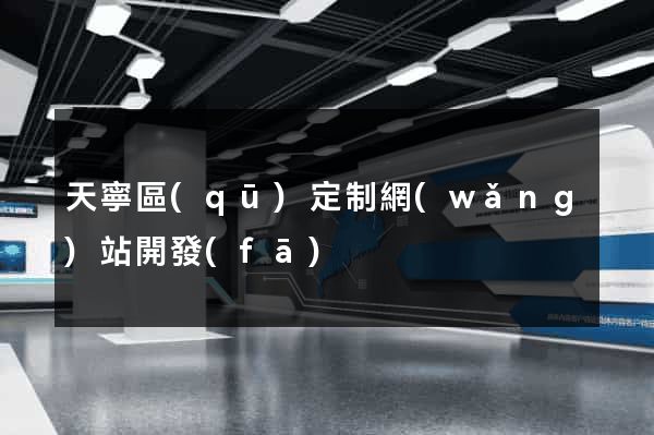 天寧區(qū)定制網(wǎng)站開發(fā)