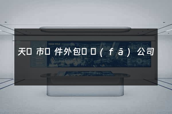 天長市軟件外包開發(fā)公司