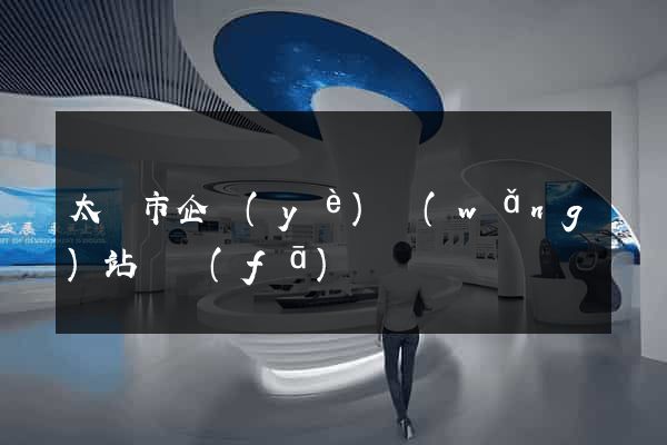 太倉市企業(yè)網(wǎng)站開發(fā)