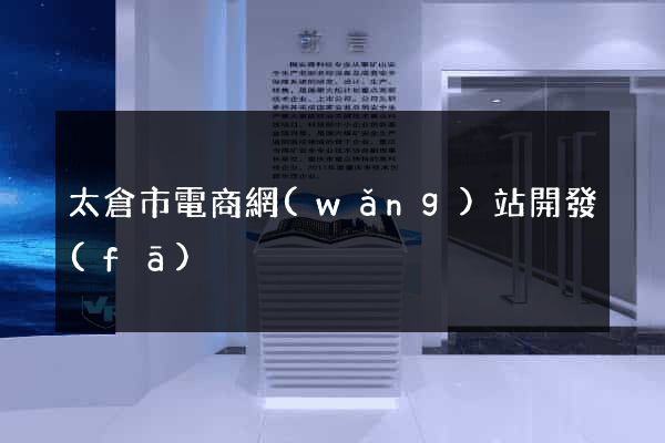太倉市電商網(wǎng)站開發(fā)
