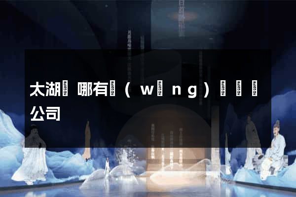太湖縣哪有網(wǎng)頁設計公司