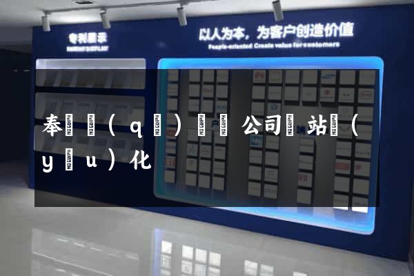奉賢區(qū)設計公司網站優(yōu)化