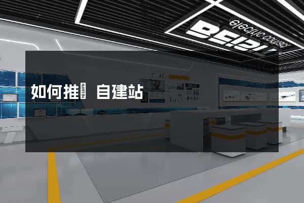 如何推廣自建站