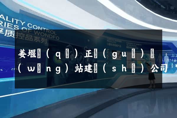 姜堰區(qū)正規(guī)網(wǎng)站建設(shè)公司