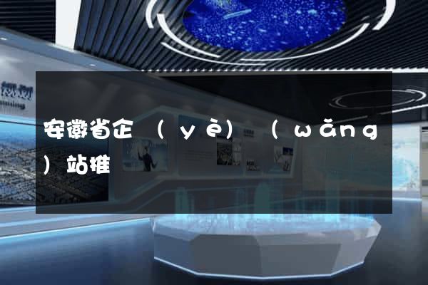 安徽省企業(yè)網(wǎng)站推廣