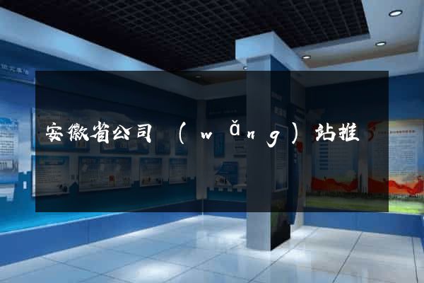 安徽省公司網(wǎng)站推廣