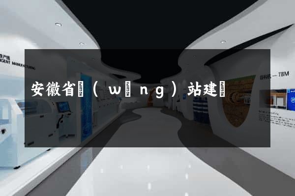 安徽省網(wǎng)站建設