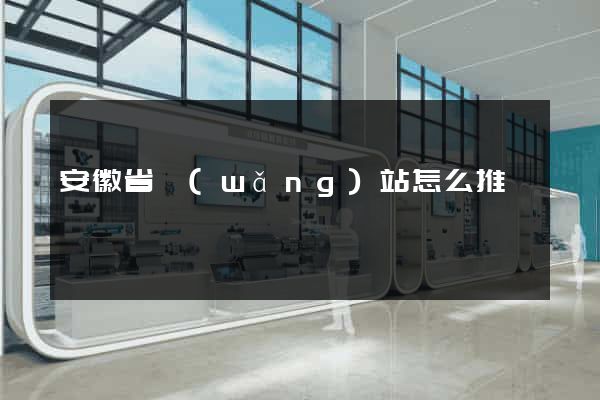 安徽省網(wǎng)站怎么推廣