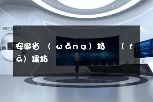 安徽省網(wǎng)站開發(fā)建站