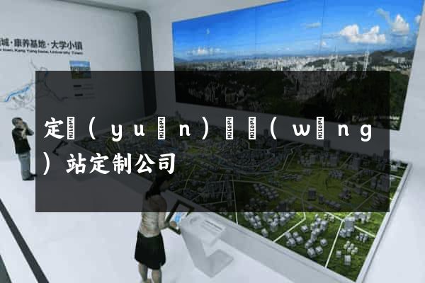 定遠(yuǎn)縣網(wǎng)站定制公司