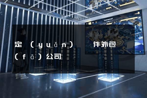 定遠(yuǎn)縣軟件外包開發(fā)公司